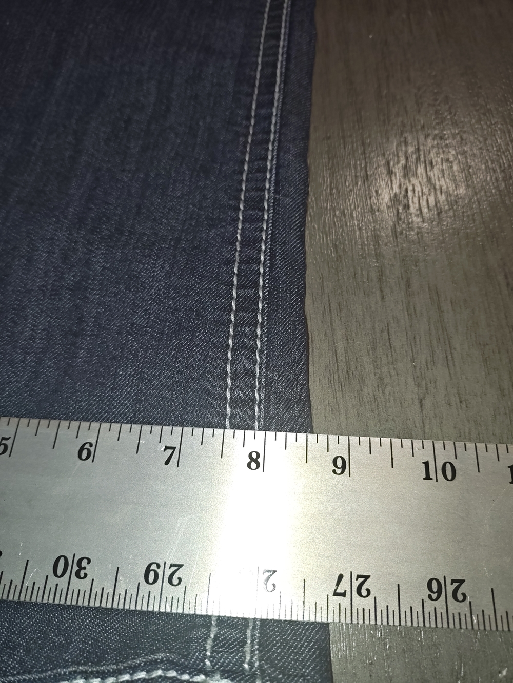 Suko Jeans Woman Dark Distressed,Embroidery,Bootcut,Size 14 - Picture 4 of 12